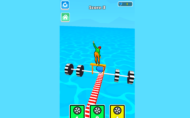 One Wheel Rush Game