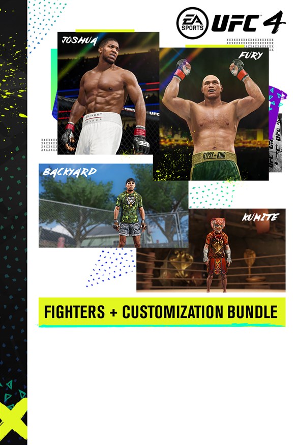 UFC 4 - Fighter & Customization Bundle Xbox Series X|S and Xbox One cover art