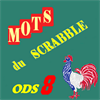 Mots scrabble ODS8
