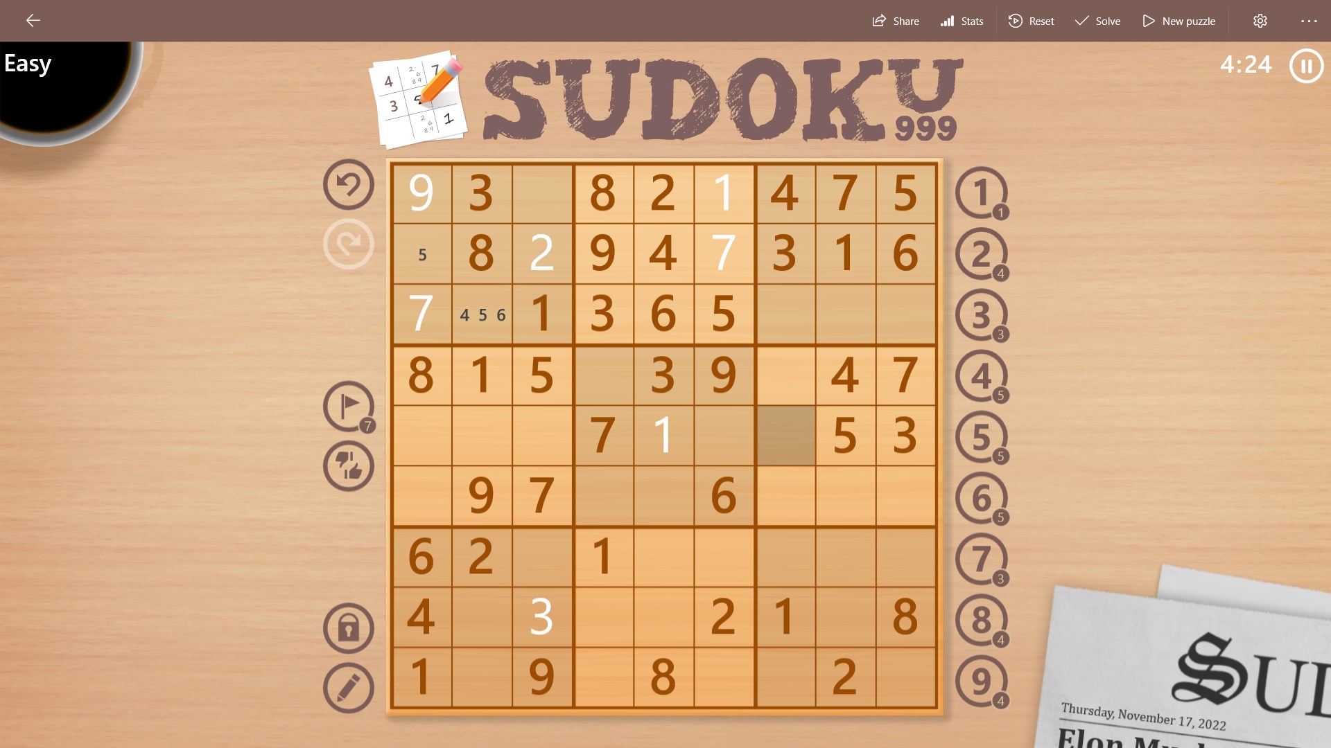 Sudoku Daily Challenge - Jogo Gratuito Online