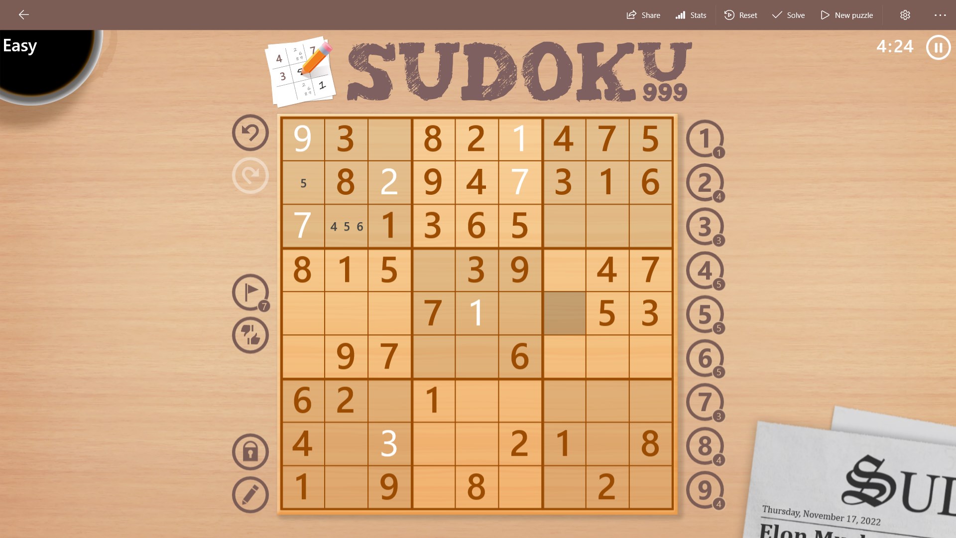 Play Sudoku - Classic Sudoku Puzzle Online for Free on PC & Mobile