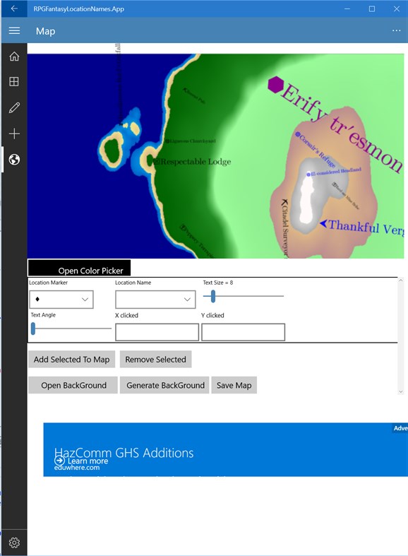 #2. RpgLocationNameGeneratorAndMapper (Windows) By: __Zen_Soft