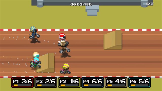 Dirt Bike Retro screenshot 4