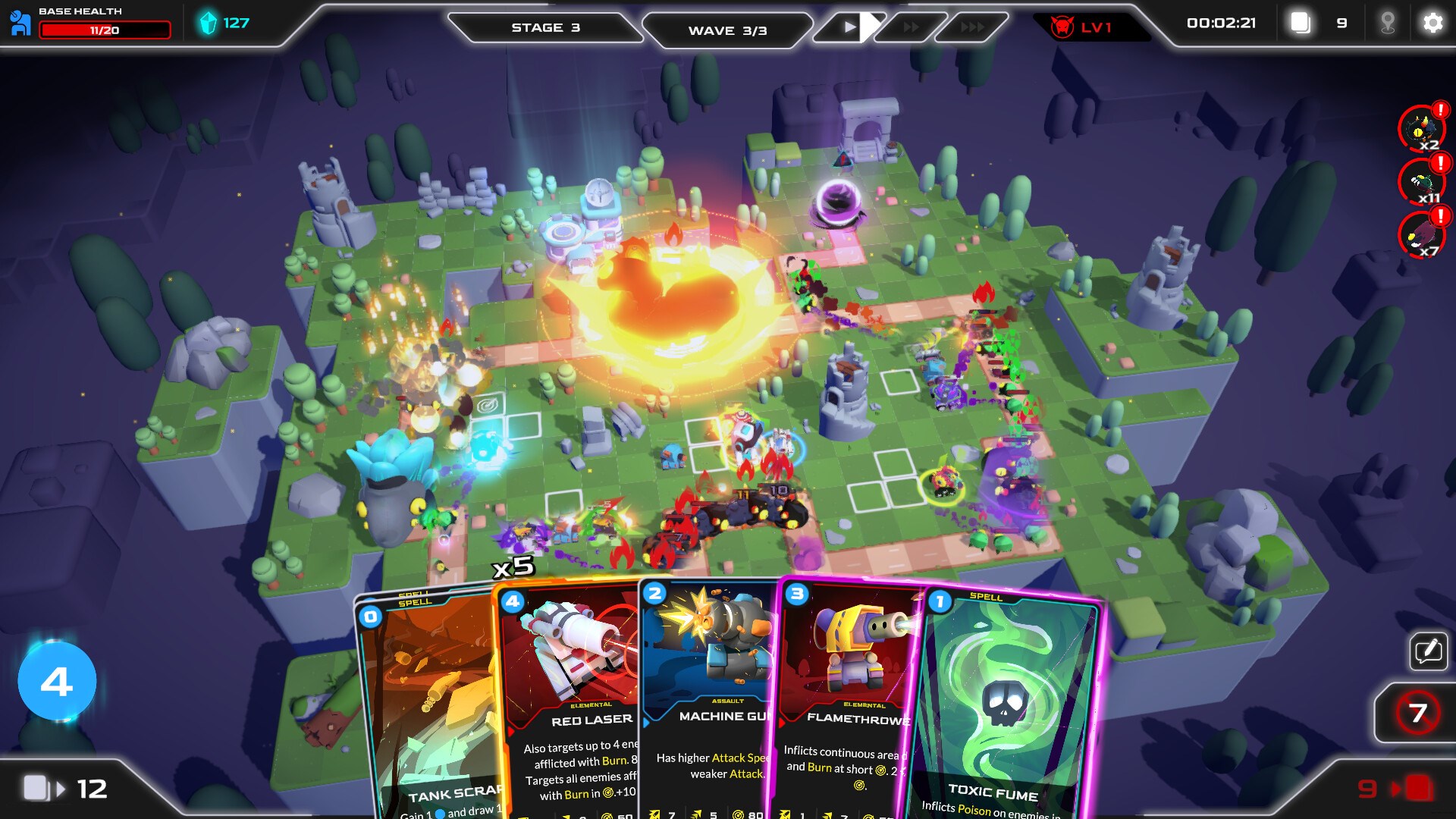 Screenshot 2 from Mini Tank Mayhem