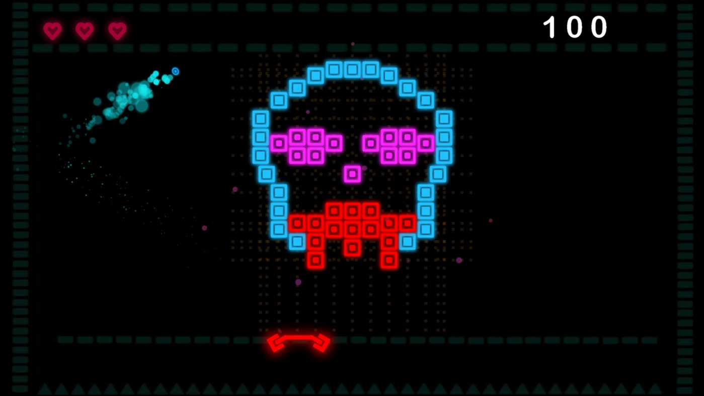 #1. Pong Break - Cyber Neon Blocks Breakout (Windows) Podle: Nova Laboratory