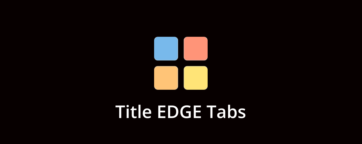 Tile Edge Tabs marquee promo image