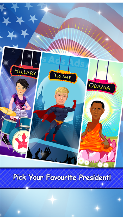 Deluxe Presidential Make up - Fun Makeup Game For Kids Screenshots 2