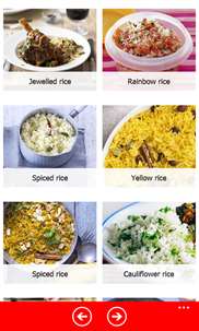 Indian Rice recipes screenshot 2