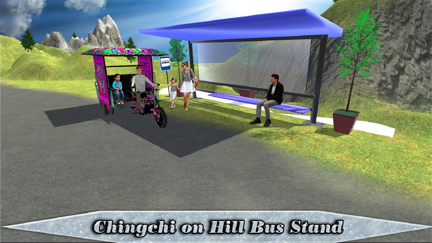 #1. Real Tuk Tuk Rickshaw Driver 2017 : Chingchi Rickshaw Game (Windows) 由: Big Bytes Games