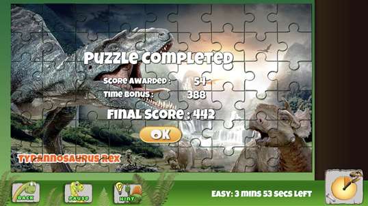 Kids Dinosaur Puzzles screenshot 7