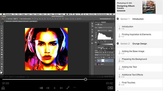 Course For PhotoShop CC Designing Album Covers PC Download Free Best Windows 10 Apps