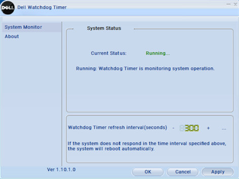 Dell Watchdog Timer Screenshots 1