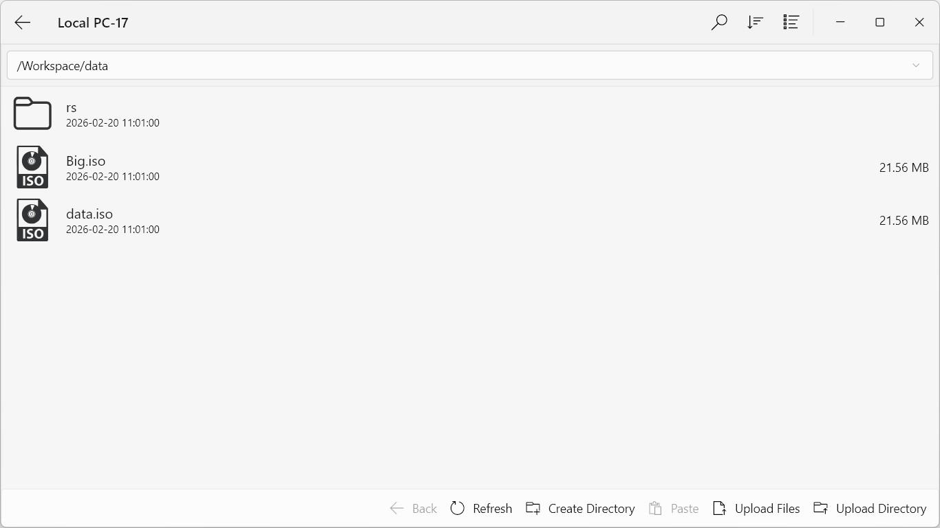 FTP Manager screenshot