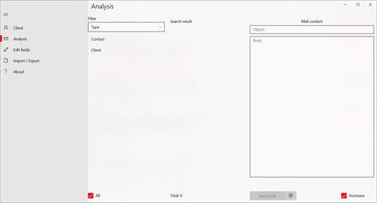 Simple Customer Database screenshot 2