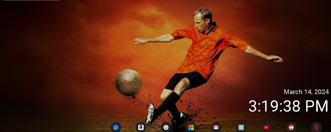 Football Passion Wallpaper New Tab