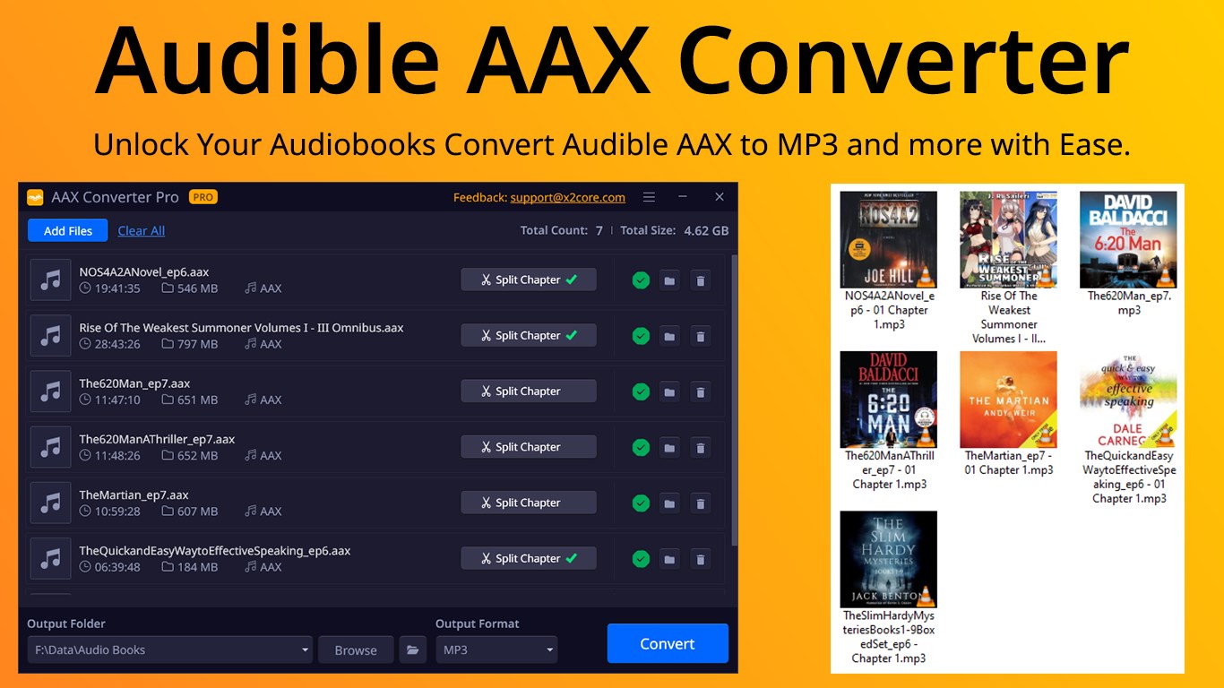 AAX Converter Pro - Audible Converter, AAX to MP3 screenshot