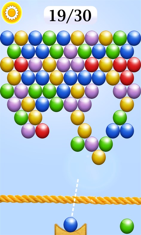 #6. The Bubble Shooter. (Windows) By: G Soft Team