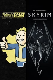 Skyrim Special Edition + Fallout 4 G.O.T.Y Bundle (PC)