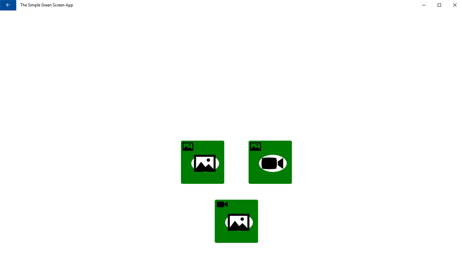 The Simple Green Screen App (Windows) 由: Evasleipa