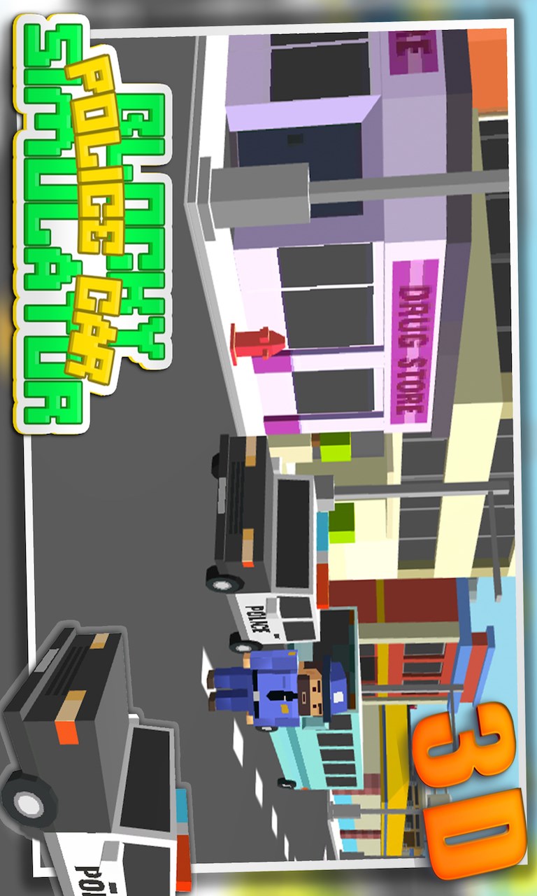 Screenshot 6 Blocky Police Car Simulator windows