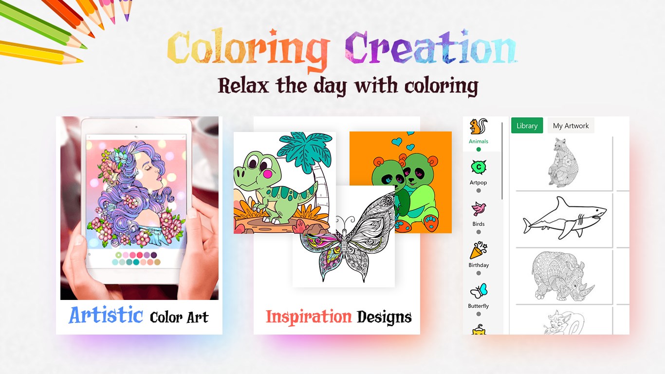Coloring Book for Mandala - Adults Coloring Book screenshot