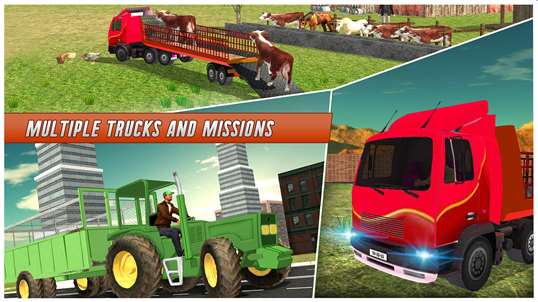Animal Transport Simulator 3D - Farm Truck Driving screenshot 2