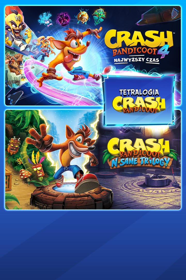 Crash Bandicoot™ - Zestaw Tetralogiczny