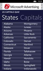 US Capitals Quiz screenshot 7