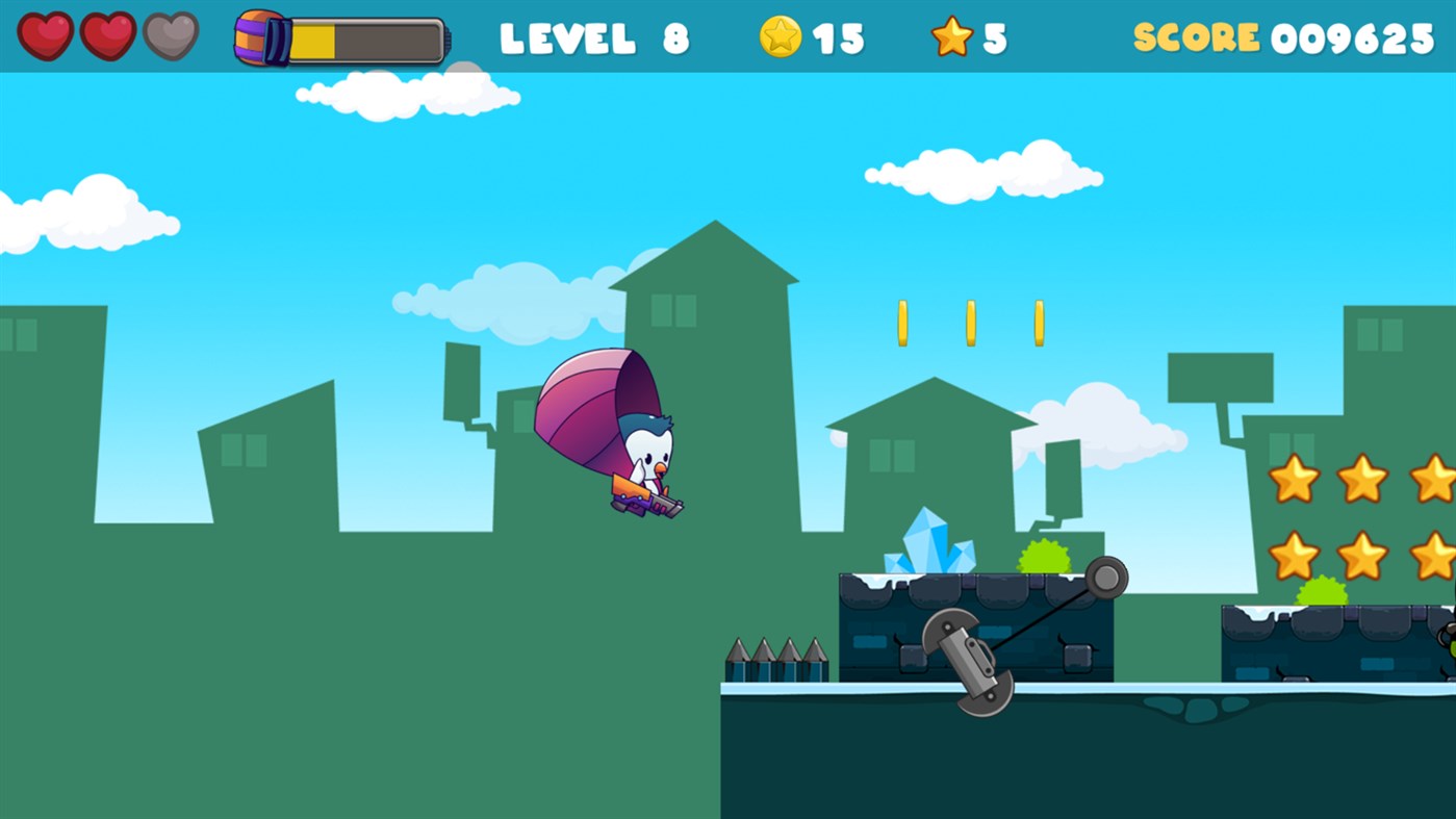 #2. The Super Penguboy (Windows 10) (Windows) Bởi: JM Neto Game Dev