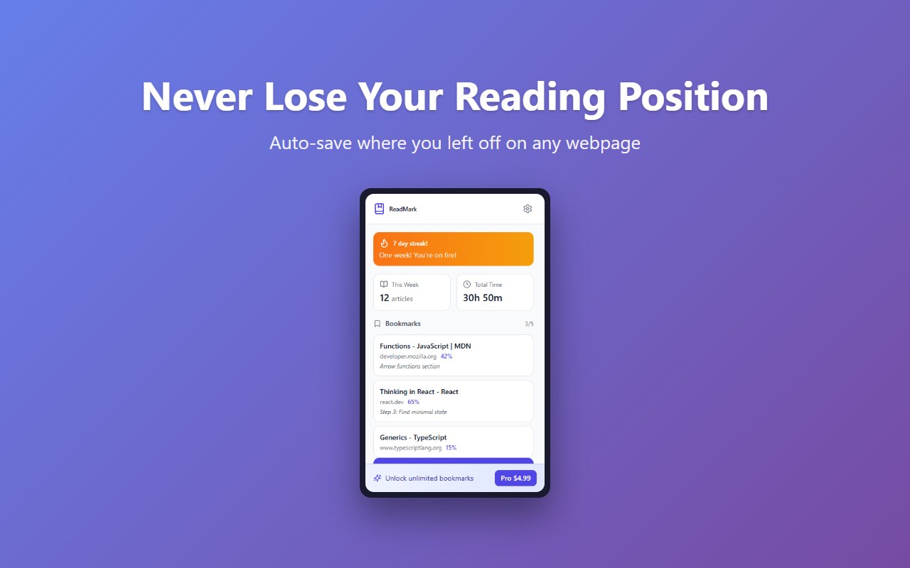 ZenRead - Reader Mode & Distraction Free