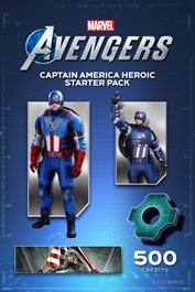 Marvel's Avengers Captain America Heroisches Start-Paket