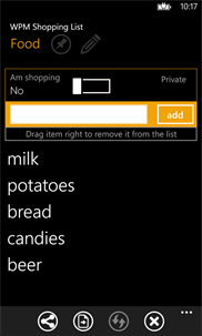 Shopping List Perfect screenshot 1