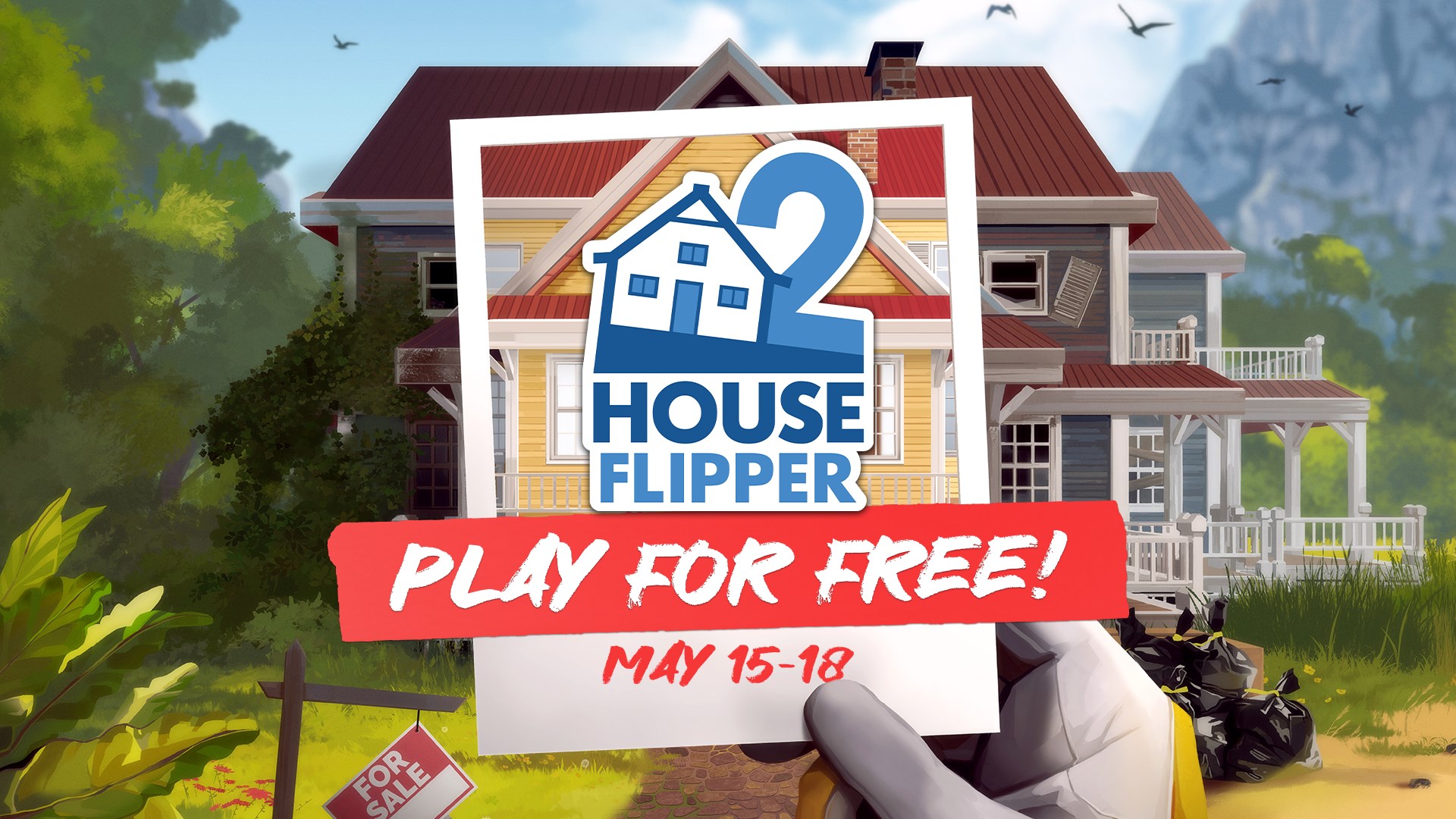 Play for free May 15-18