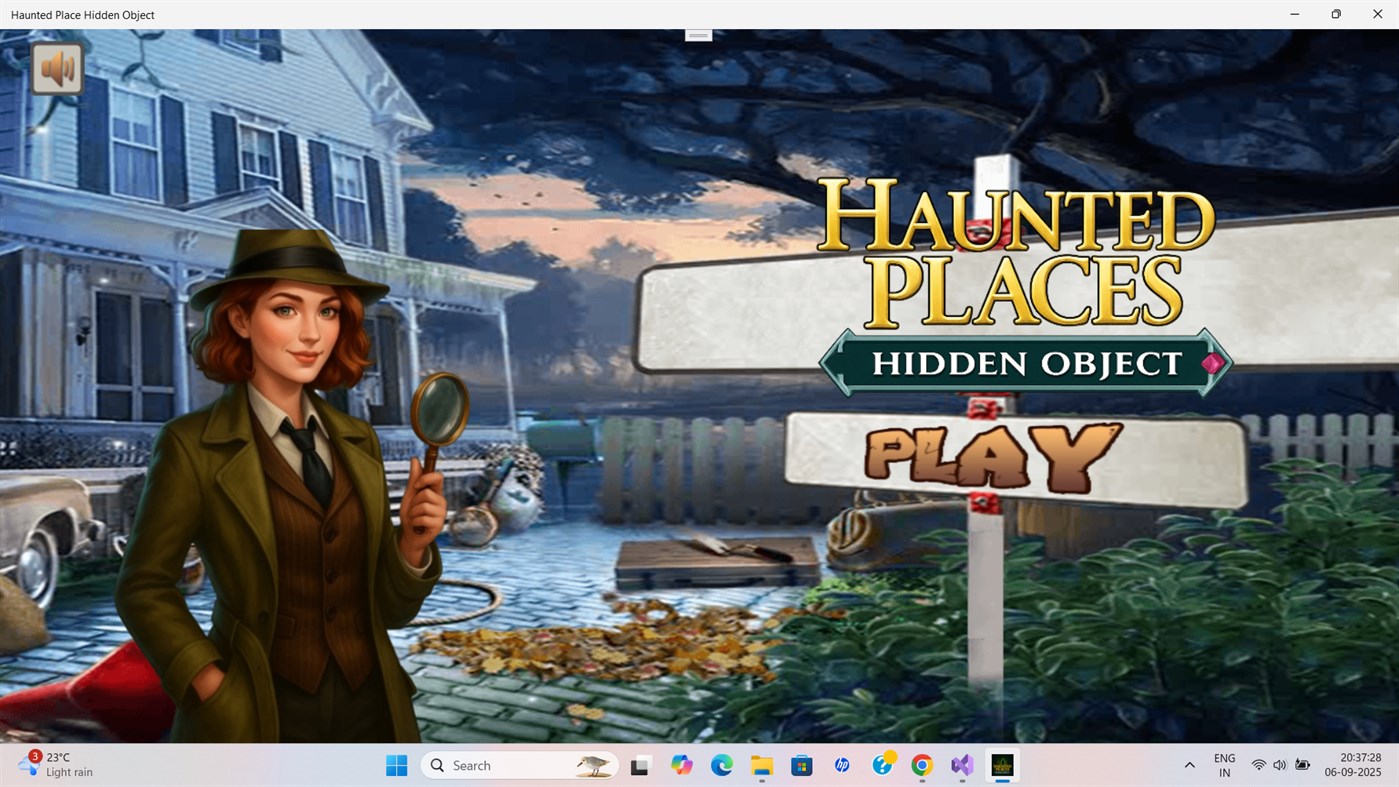 #2. Haunted Place Hidden Object (Windows) 作者: Kishan Ghaghada