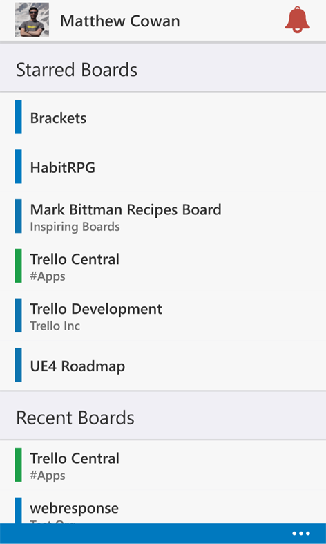 Trello Central Screenshots 1