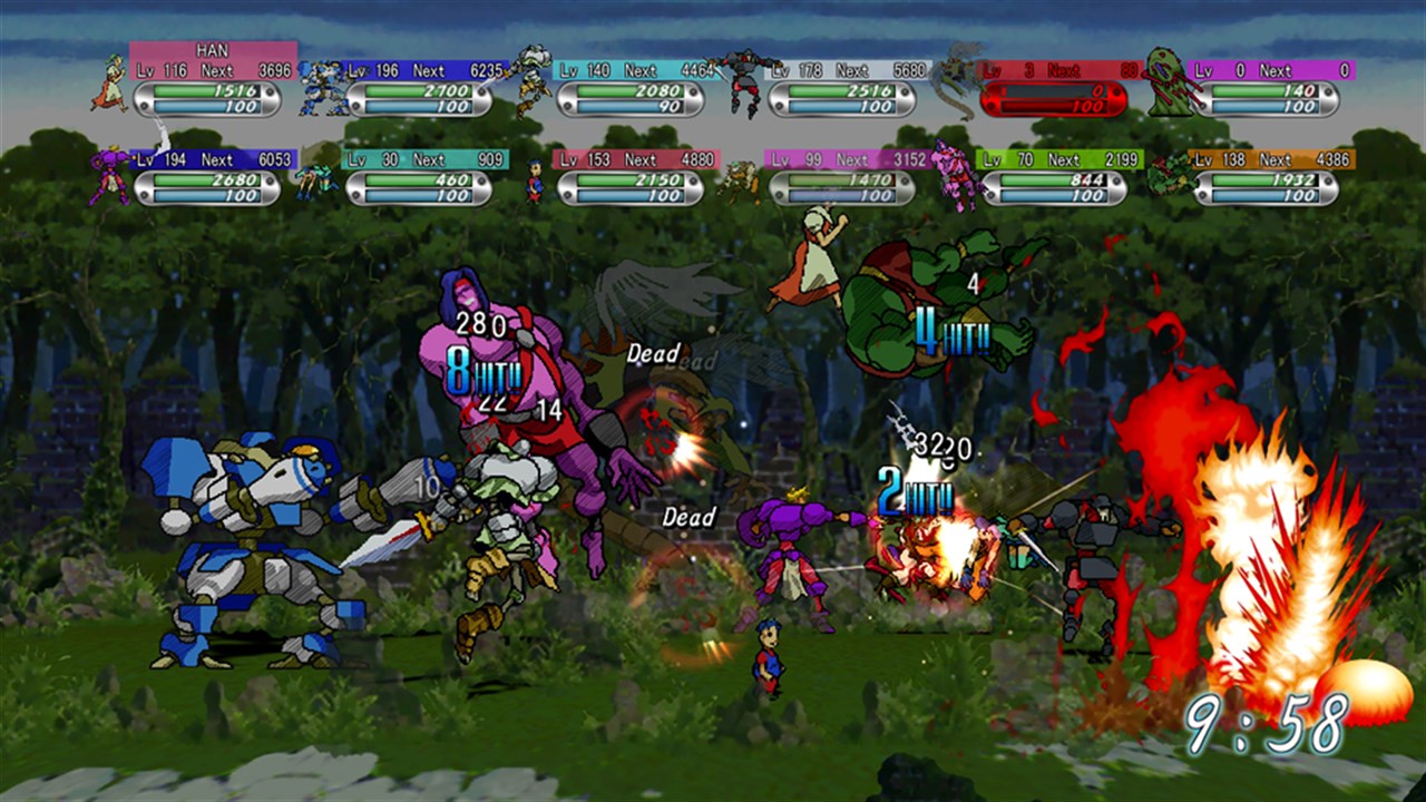 GUARDIAN HEROES (TM) screenshot 2