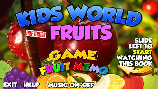 Kids World: Fruits screenshot 1