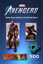 Pack de débutant héroïque Iron Man Marvel's Avengers