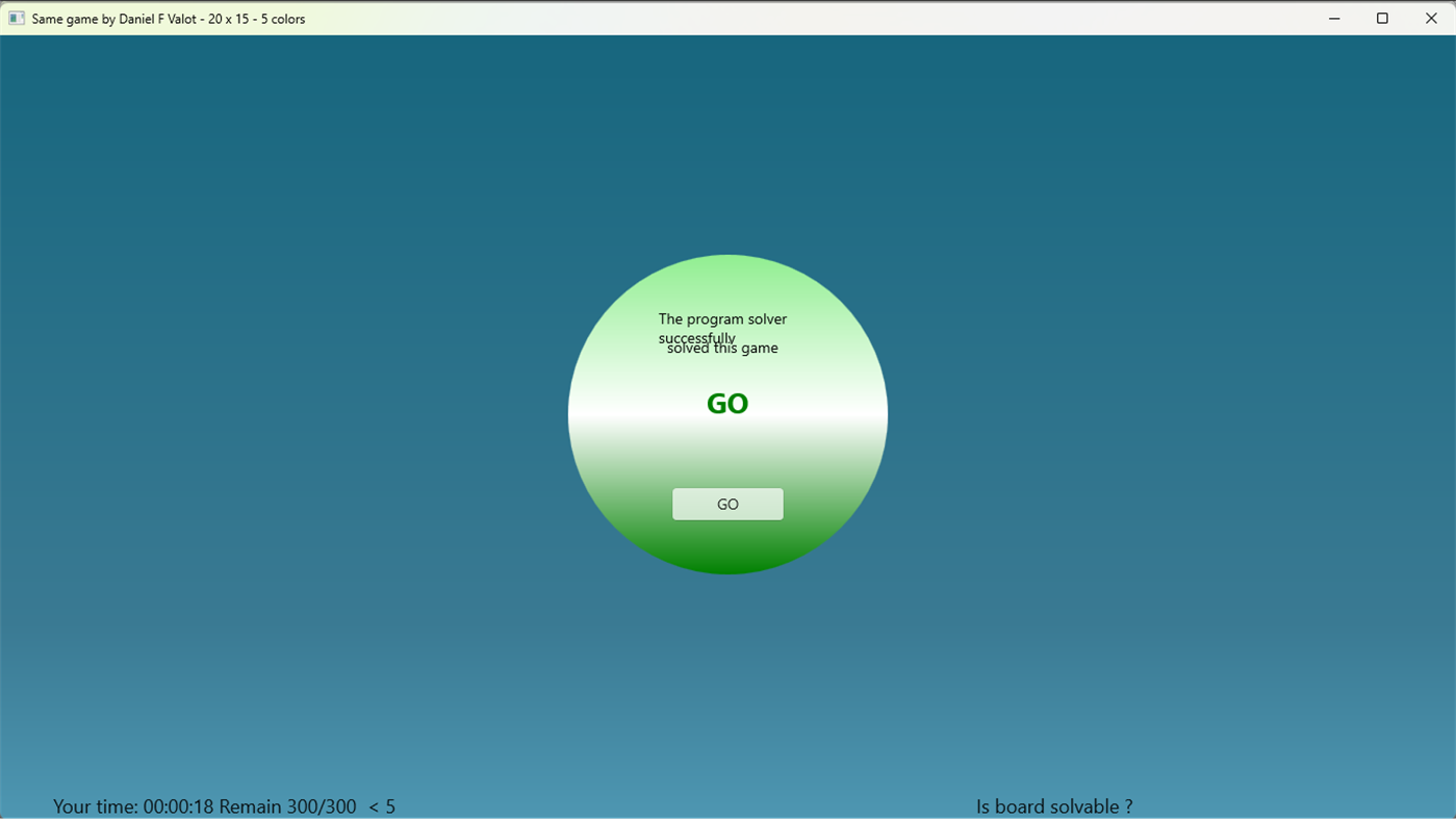 #8. Same-Solitaire (Windows) Podle: Daniel F Valot