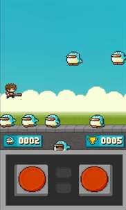 Pixel Bounce - Jump and Dive screenshot 2