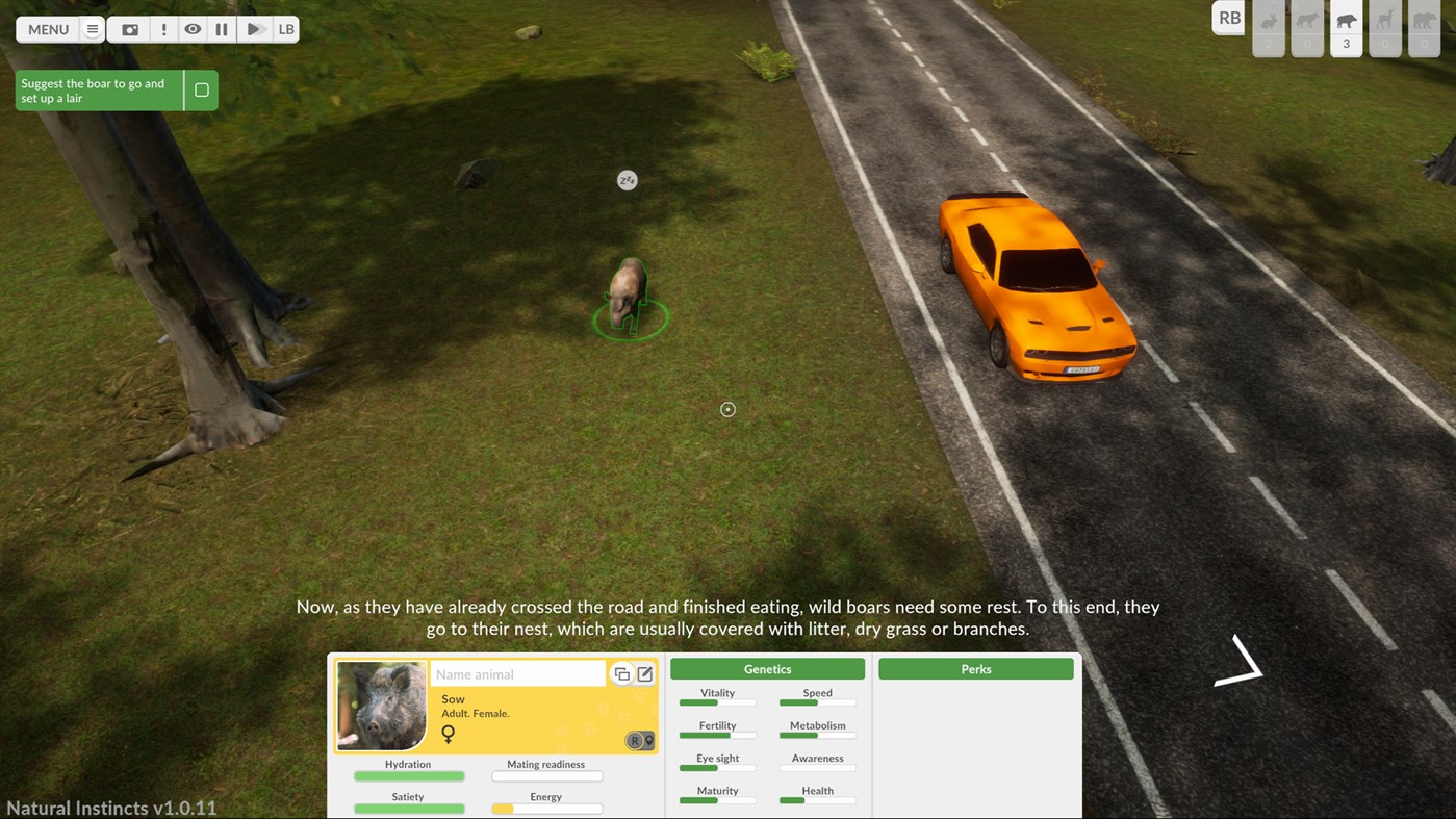 #2. Natural Instincts (Xbox) Podle: RockGame S.A.