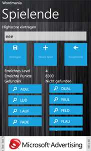 Wordmania screenshot 5