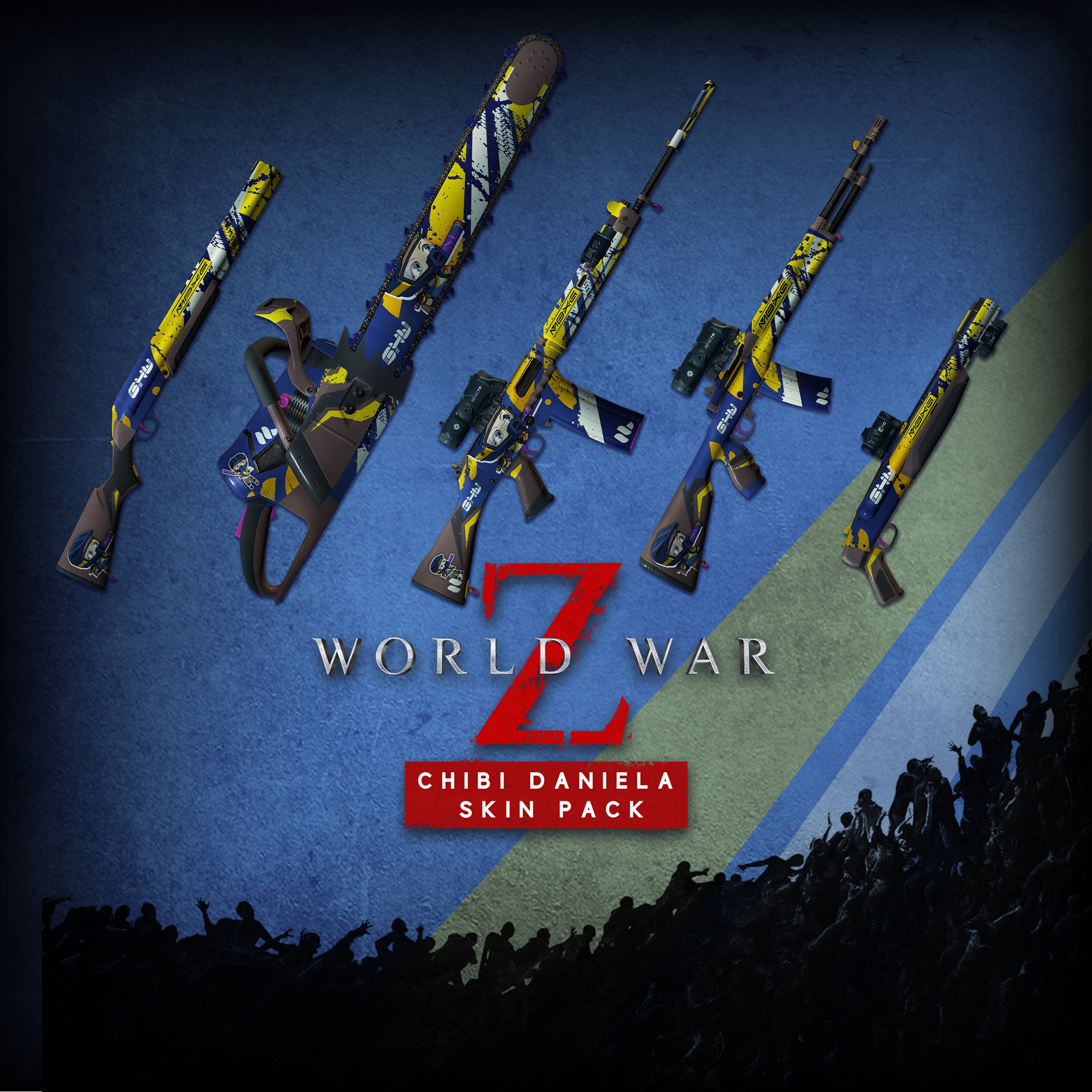 World War Z - Chibi Daniela Skin Pack
