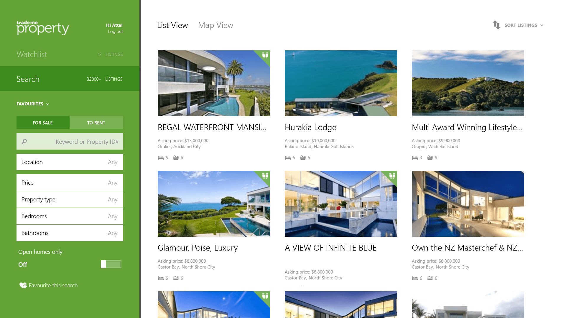 Trade Me Property for Windows 10