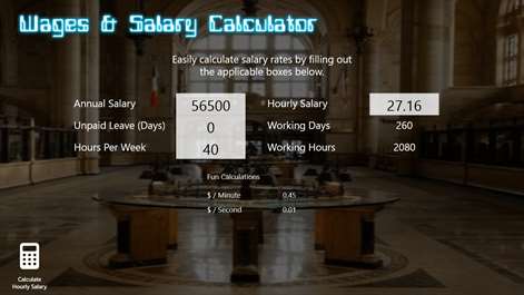 Wage & Salary Calculator Screenshots 2