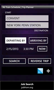 NJ Train Schedule screenshot 3