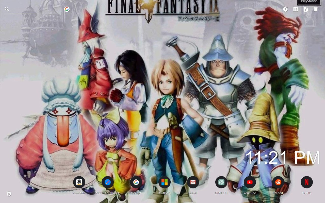 Final Fantasy IX Wallpapers New Tab