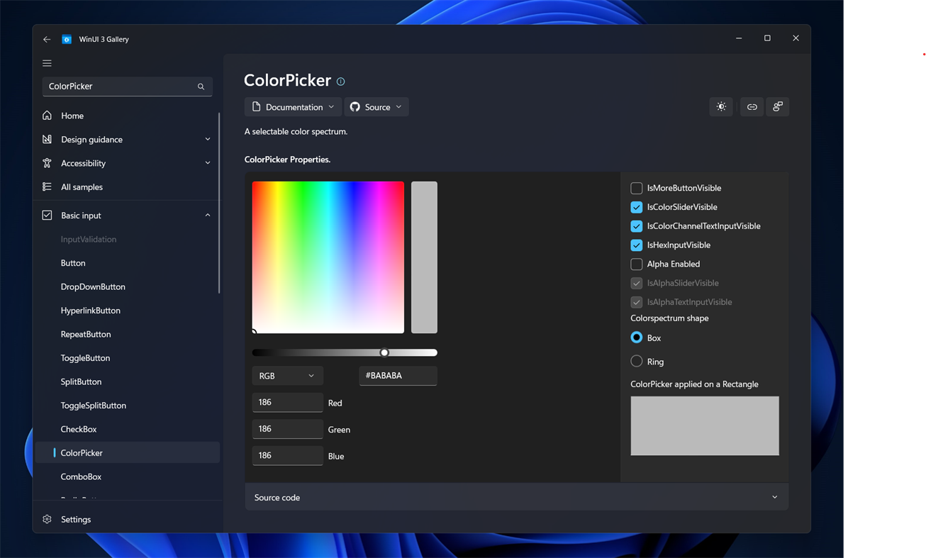 #3. WinUI 3 Gallery (Windows) 由: Microsoft