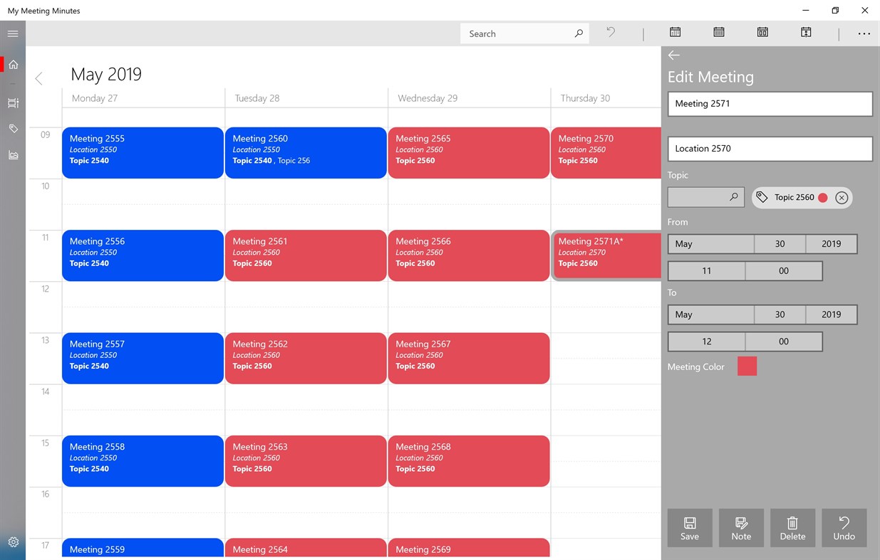 #1. My Meeting Minutes (Windows) By: MaMo Software