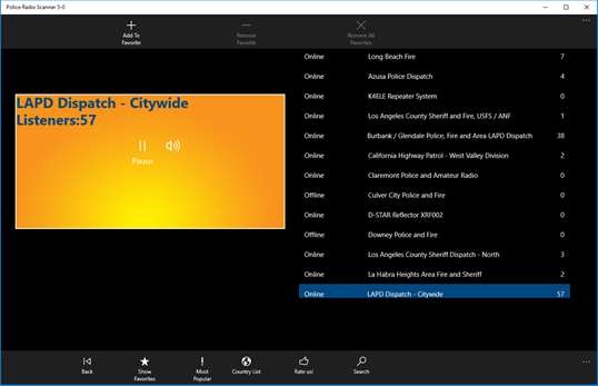 Police Radio Scanner 5-0 for Windows 10 PC Free Download ...